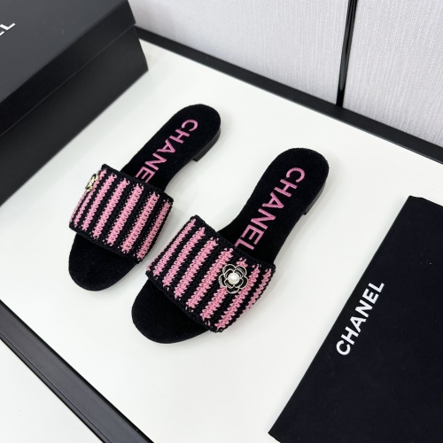 Replica Chanel Slippers For Women #1224964 $102.00 USD for Wholesale