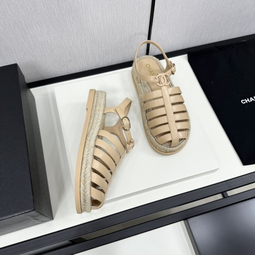 Replica Chanel Sandal For Women #1224966 $102.00 USD for Wholesale