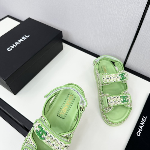 Replica Chanel Sandal For Women #1225004 $100.00 USD for Wholesale