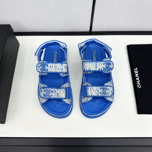 Wholesale Chanel Sandal For Women #1225006 $100.00 USD, Wholesale Quality Replica Chanel Sandal