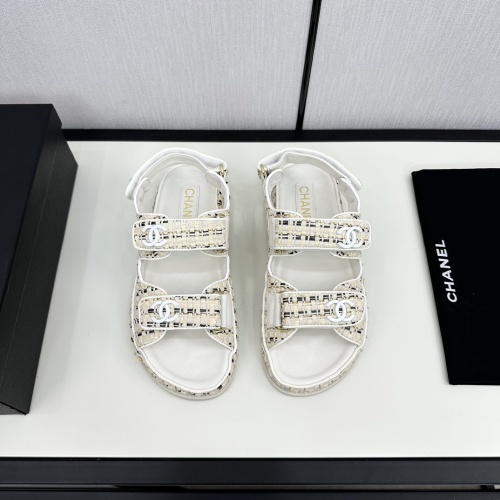 Wholesale Chanel Sandal For Women #1225007 $100.00 USD, Wholesale Quality Replica Chanel Sandal