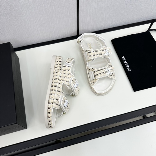 Replica Chanel Sandal For Women #1225007 $100.00 USD for Wholesale