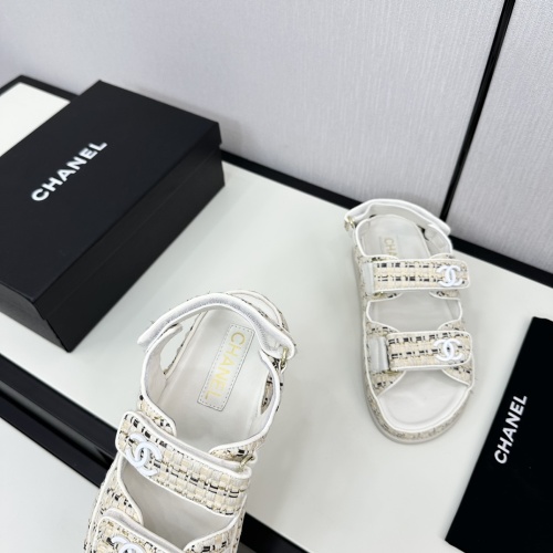 Replica Chanel Sandal For Women #1225007 $100.00 USD for Wholesale