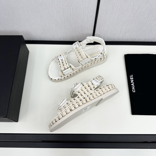 Replica Chanel Sandal For Women #1225007 $100.00 USD for Wholesale