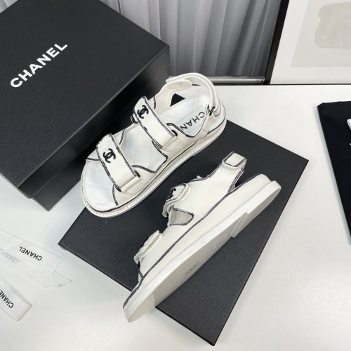 Replica Chanel Sandal For Women #1225024 $115.00 USD for Wholesale