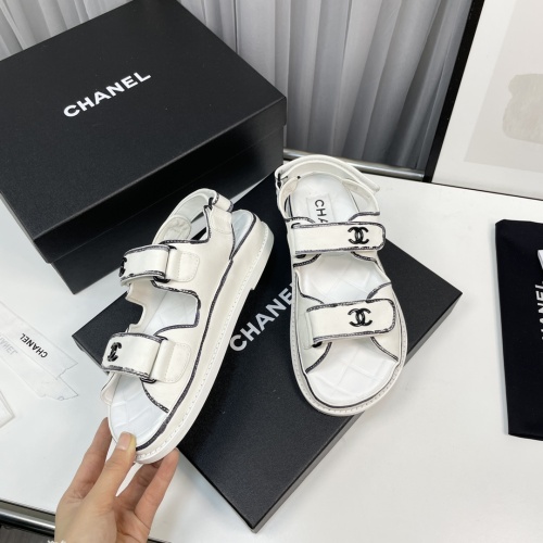 Replica Chanel Sandal For Women #1225024 $115.00 USD for Wholesale