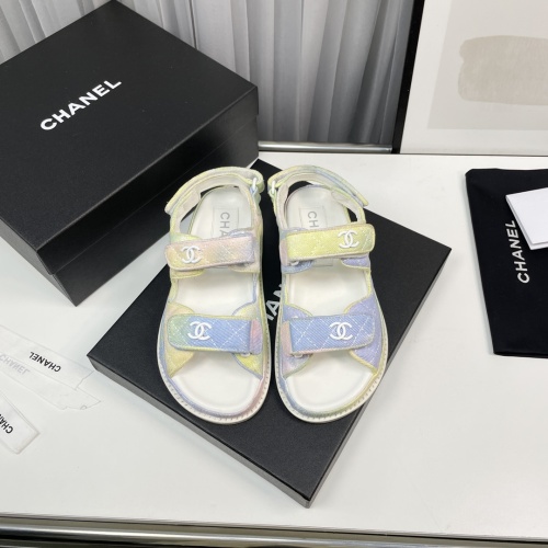 Wholesale Chanel Sandal For Women #1225025 $115.00 USD, Wholesale Quality Replica Chanel Sandal