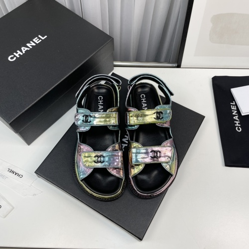 Wholesale Chanel Sandal For Women #1225026 $115.00 USD, Wholesale Quality Replica Chanel Sandal