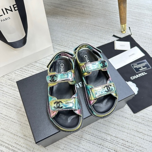 Wholesale Chanel Sandal For Women #1225031 $115.00 USD, Wholesale Quality Replica Chanel Sandal