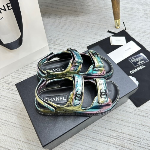 Replica Chanel Sandal For Women #1225031 $115.00 USD for Wholesale