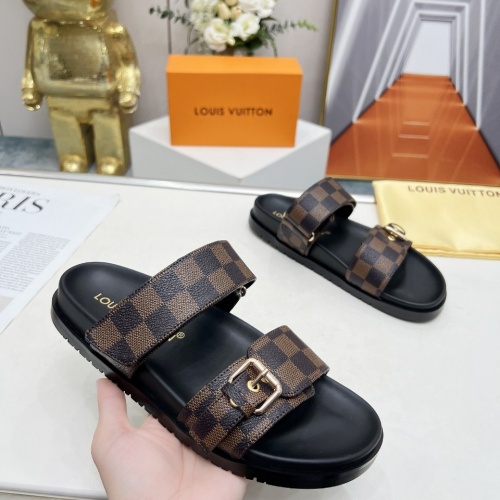 Replica Louis Vuitton Slippers For Women #1225041 $68.00 USD for Wholesale