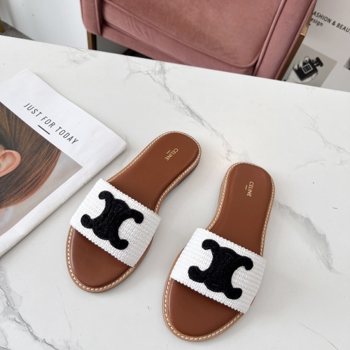 Replica Celine Slippers For Women #1225066 $68.00 USD for Wholesale