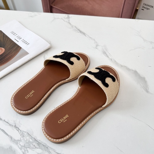 Replica Celine Slippers For Women #1225067 $68.00 USD for Wholesale