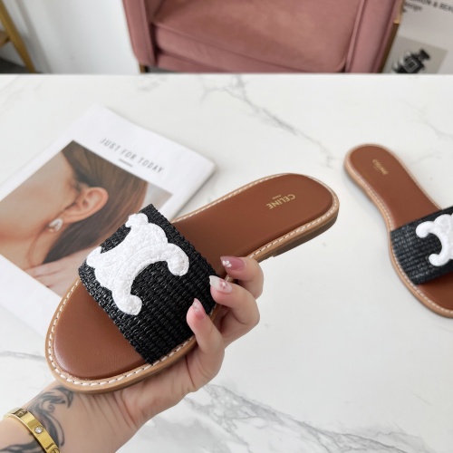 Replica Celine Slippers For Women #1225071 $68.00 USD for Wholesale