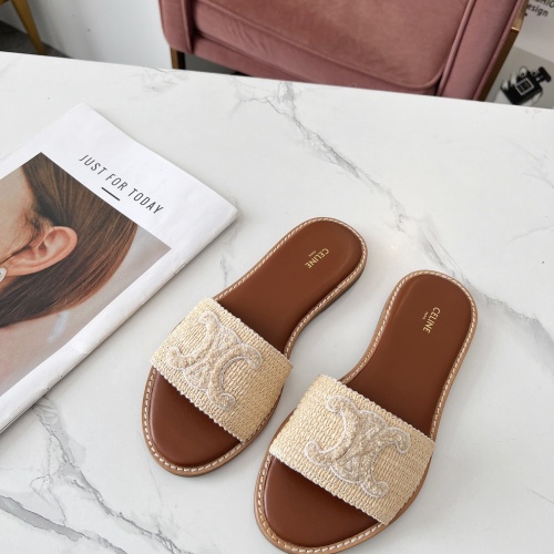 Replica Celine Slippers For Women #1225072 $68.00 USD for Wholesale