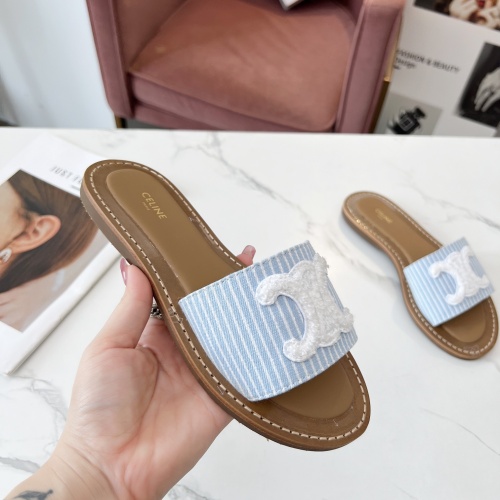 Replica Celine Slippers For Women #1225079 $82.00 USD for Wholesale