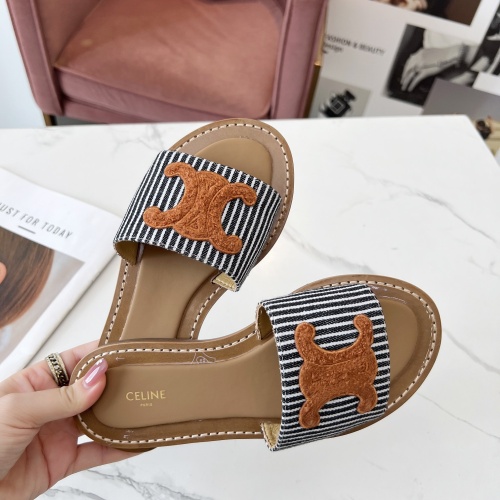 Replica Celine Slippers For Women #1225085 $82.00 USD for Wholesale