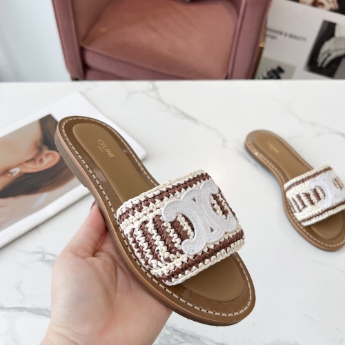 Replica Celine Slippers For Women #1225091 $88.00 USD for Wholesale