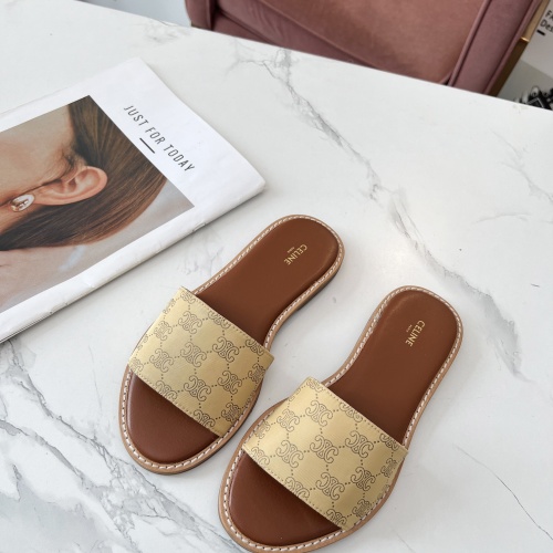 Wholesale Celine Slippers For Women #1225100 $68.00 USD, Wholesale Quality Replica Celine Slippers