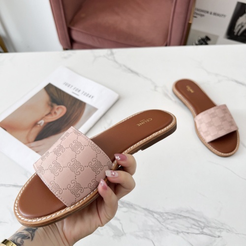 Replica Celine Slippers For Women #1225101 $68.00 USD for Wholesale