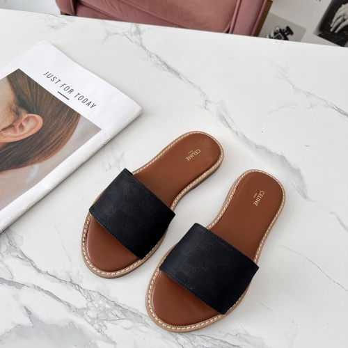 Wholesale Celine Slippers For Women #1225102 $68.00 USD, Wholesale Quality Replica Celine Slippers