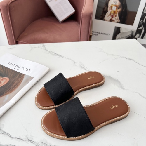 Replica Celine Slippers For Women #1225102 $68.00 USD for Wholesale