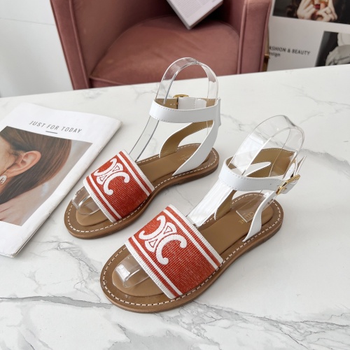 Wholesale Celine Sandal For Women #1225111 $88.00 USD, Wholesale Quality Replica Celine Sandal