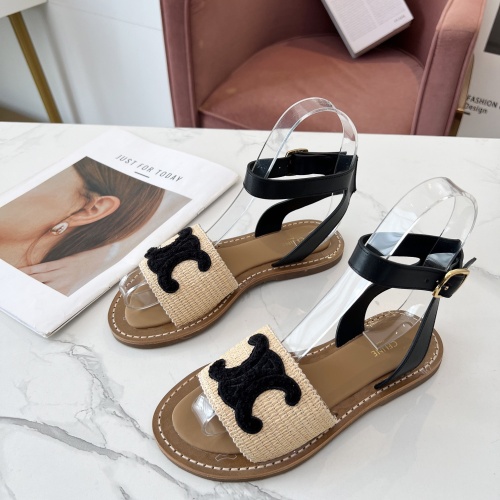 Wholesale Celine Sandal For Women #1225118 $85.00 USD, Wholesale Quality Replica Celine Sandal