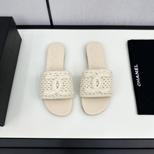 Replica Chanel Slippers For Women #1225129 $102.00 USD for Wholesale