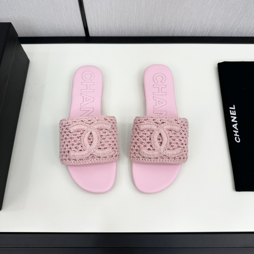 Replica Chanel Slippers For Women #1225130 $102.00 USD for Wholesale