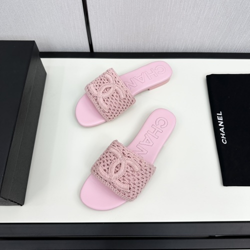 Replica Chanel Slippers For Women #1225130 $102.00 USD for Wholesale