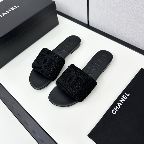 Wholesale Chanel Slippers For Women #1225131 $102.00 USD, Wholesale Quality Replica Chanel Slippers