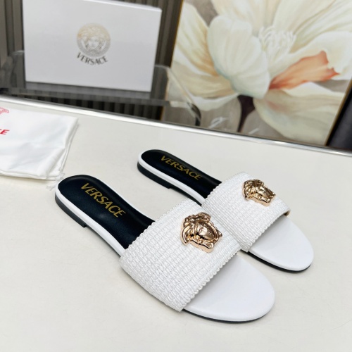 Replica Versace Slippers For Women #1225148 $82.00 USD for Wholesale