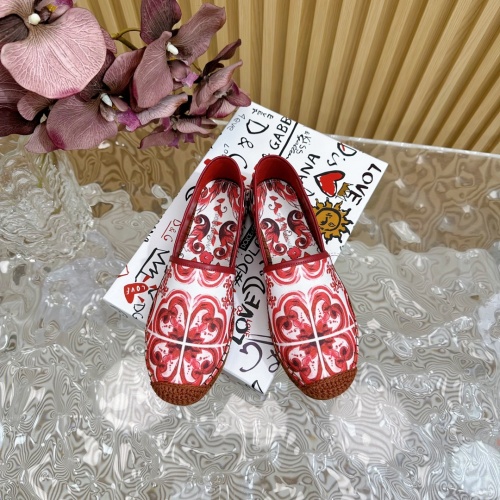 Replica Dolce & Gabbana D&G Casual Shoes For Women #1225185 $96.00 USD for Wholesale