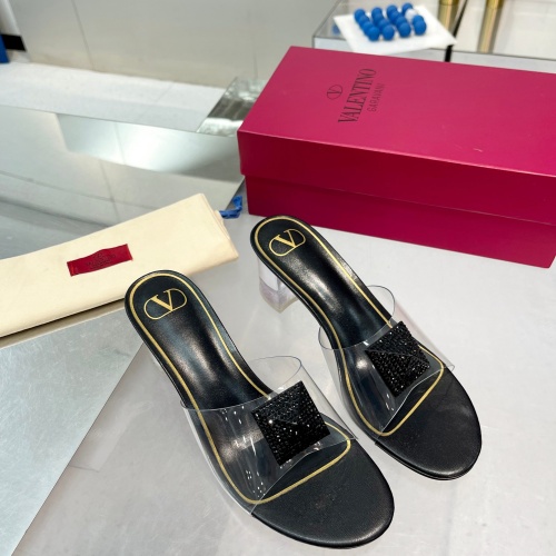 Replica Valentino Slippers For Women #1225219 $85.00 USD for Wholesale