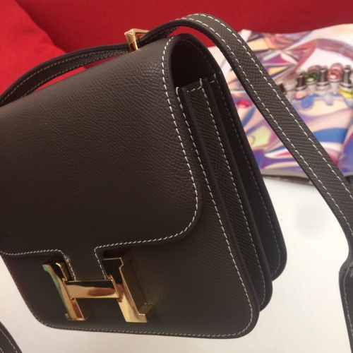 Replica Hermes AAA Quality Messenger Bags For Women #1225223 $96.00 USD for Wholesale