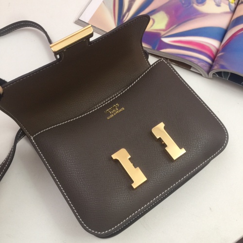 Replica Hermes AAA Quality Messenger Bags For Women #1225223 $96.00 USD for Wholesale