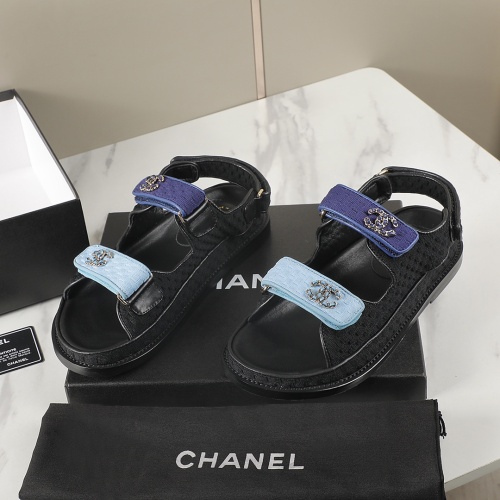 Wholesale Chanel Sandal For Women #1225239 $92.00 USD, Wholesale Quality Replica Chanel Sandal