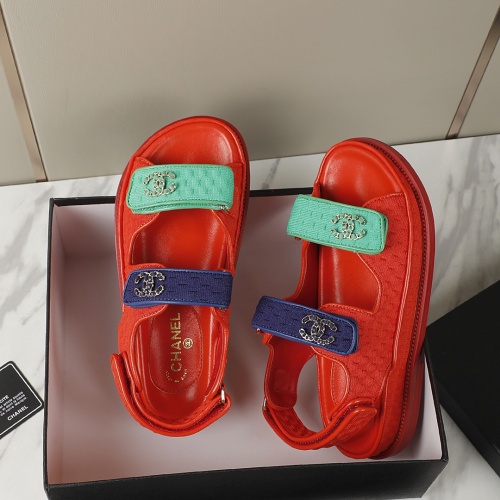 Replica Chanel Sandal For Women #1225240 $92.00 USD for Wholesale