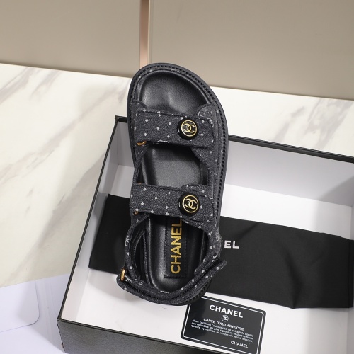 Replica Chanel Sandal For Women #1225243 $92.00 USD for Wholesale