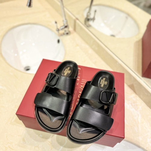 Replica Valentino Slippers For Women #1225252 $100.00 USD for Wholesale