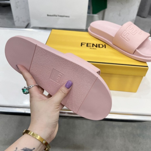 Replica Fendi Slippers For Women #1225272 $85.00 USD for Wholesale