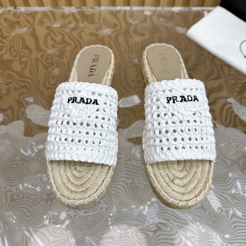 Wholesale Prada Slippers For Women #1225300 $96.00 USD, Wholesale Quality Replica Prada Slippers