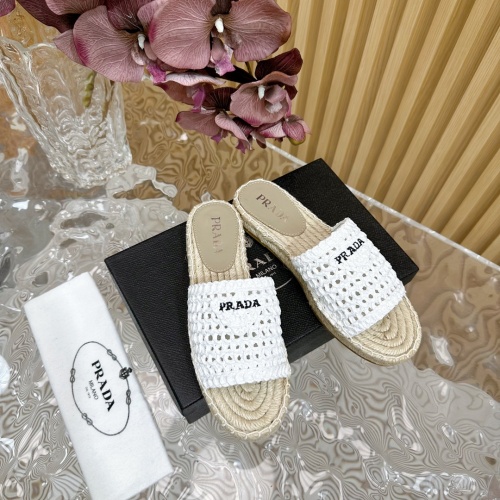 Replica Prada Slippers For Women #1225300 $96.00 USD for Wholesale