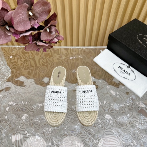 Replica Prada Slippers For Women #1225300 $96.00 USD for Wholesale