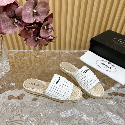 Replica Prada Slippers For Women #1225300 $96.00 USD for Wholesale