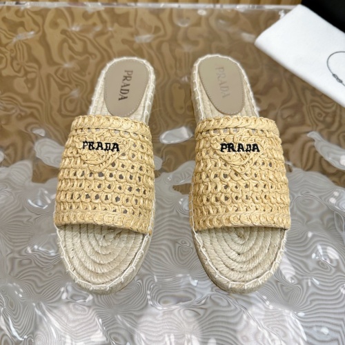 Wholesale Prada Slippers For Women #1225302 $96.00 USD, Wholesale Quality Replica Prada Slippers