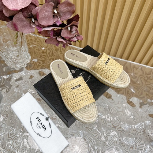 Replica Prada Slippers For Women #1225302 $96.00 USD for Wholesale