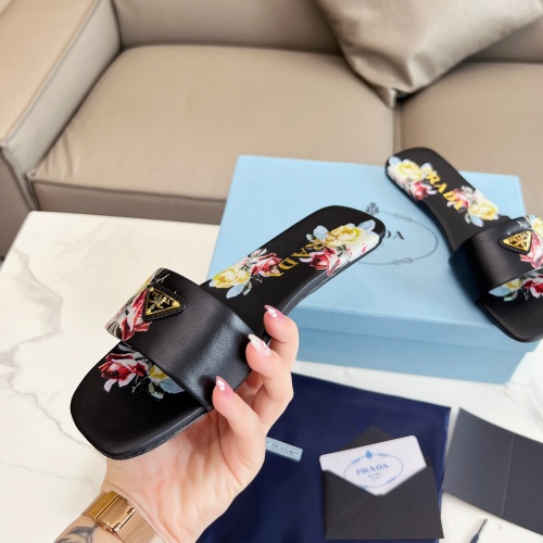 Replica Prada Slippers For Women #1225319 $85.00 USD for Wholesale