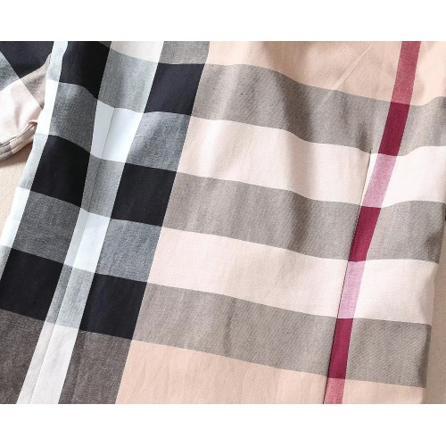 Replica Burberry Shirts Short Sleeved For Women #1225353 $36.00 USD for Wholesale